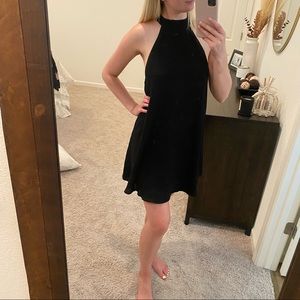 Forever 21 Black high neck dress